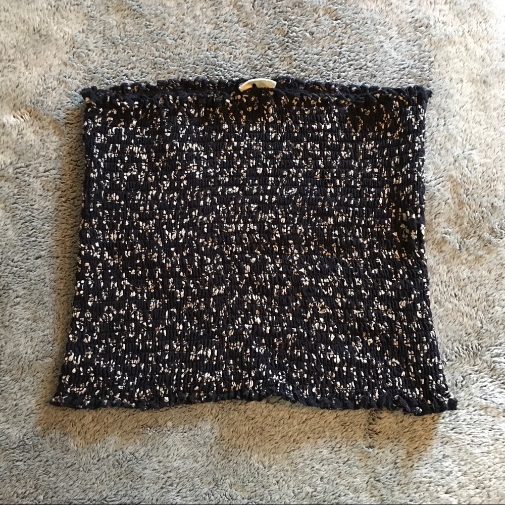 Floral tube top